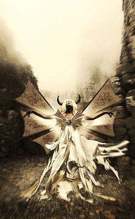 THE DRUID PRIESTESS ONOMARIS